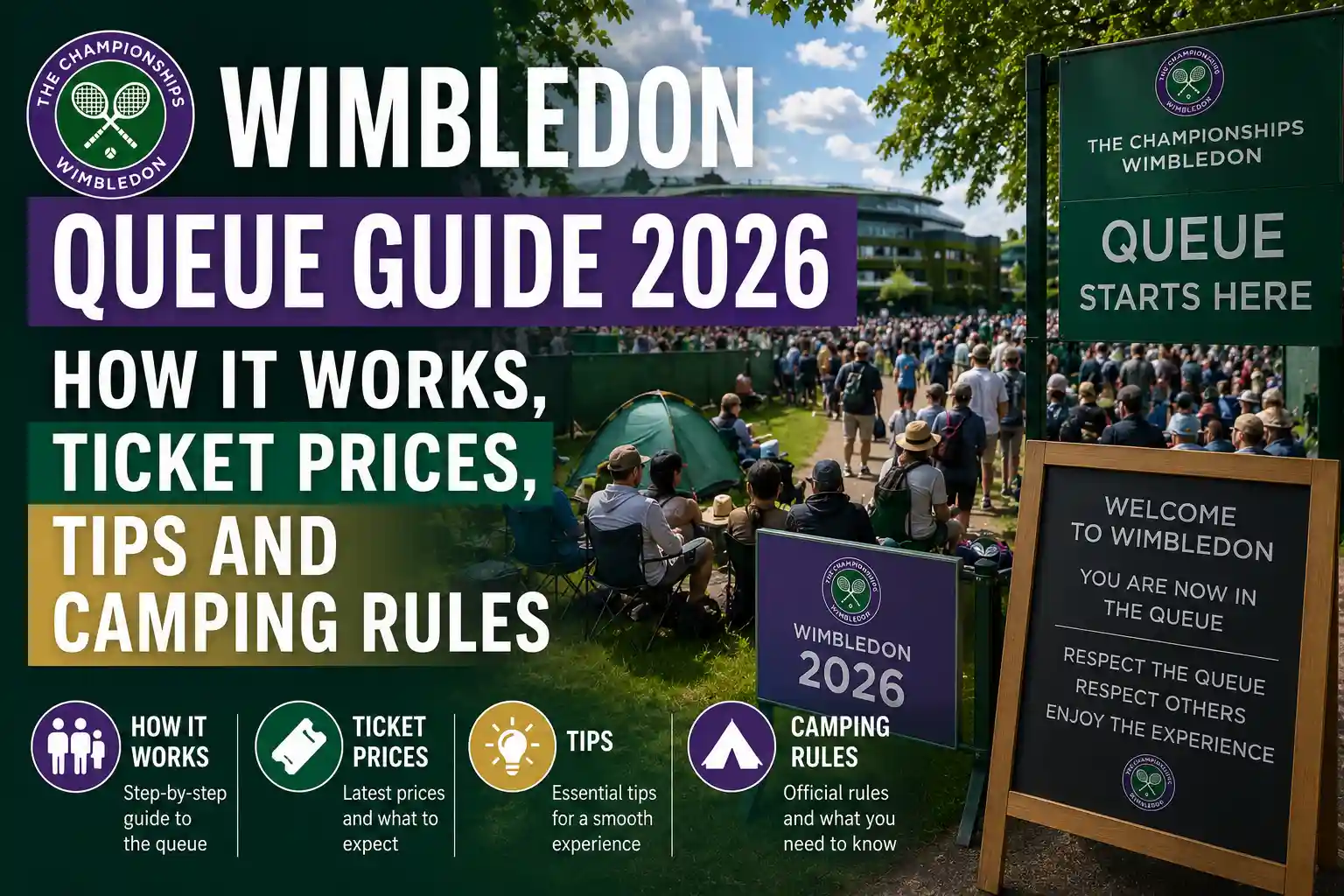 Wimbledon Queue Guide