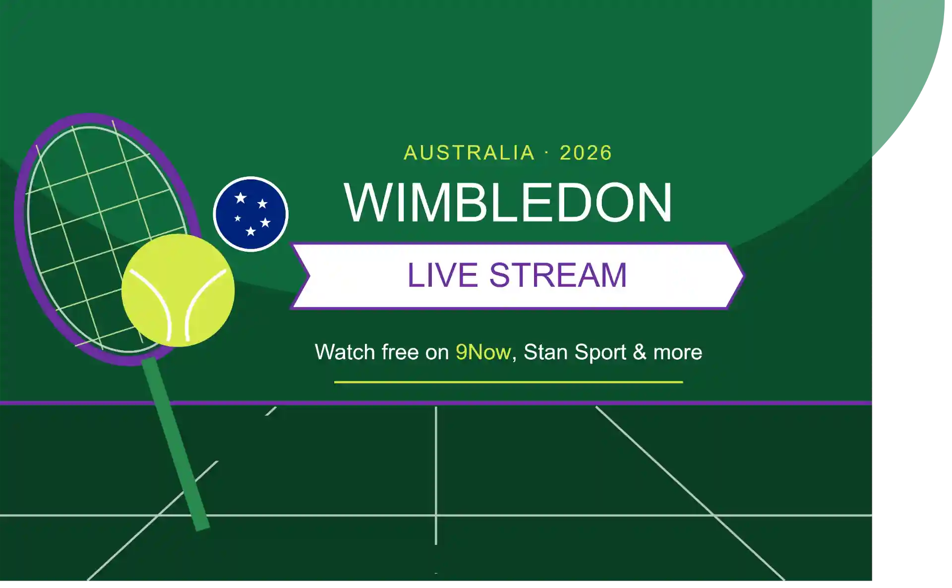 Wimbledon Live Stream in Australia